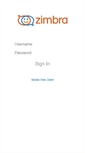 Mobile Screenshot of mail.comgrap.cl